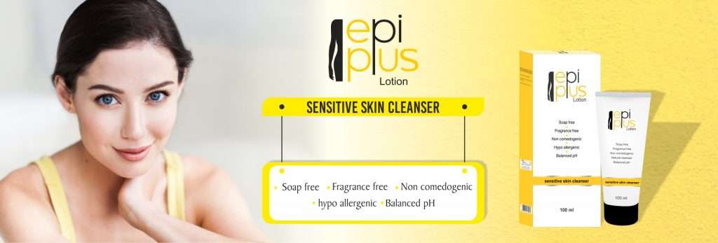 6. Epi Plus Sensitive Skin Cleanser- Ethinext Pharma