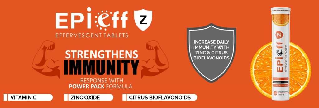 Epieff Z Effervescent Tablets-Zinc Oxide-Ethinext Pharma